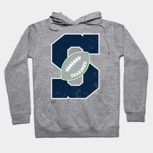 Big Bold Seattle Seahawks Monogram Hoodie